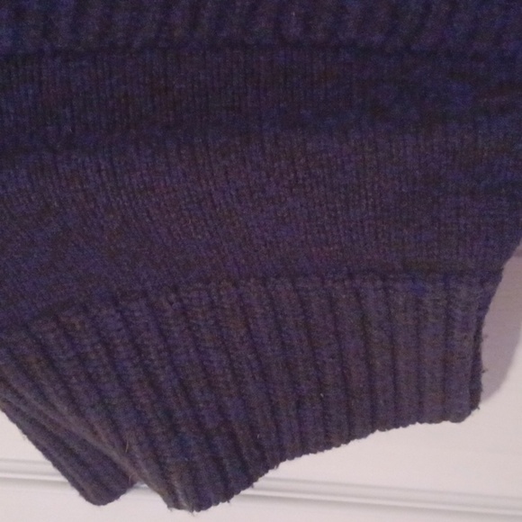 🌺Express Black Knit Poncho Sweater - Picture 5 of 6